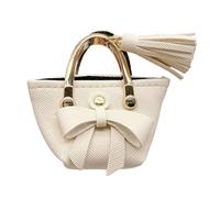 ZEPFJHE Sac à main pour poupées de 30,5 cm avec nœud papillon - Sac à main coloré miniature pour poupées à l'échelle 1/6 - Cadeau pour poupée d'enfant