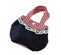 ZEPFJHE Sac à main tendance pour femmes et filles - Design unique - Grand espace de rangement - Poignée supérieure - Pour le travail et les voyages - Sac pour femme, bleu/noir, One Size