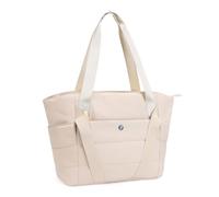ZEPFJHE Sac de gym grande capacité Sac de voyage matelassé pour homme et femme Fitness Voyage épaule multifonction Sport Training, beige, Beauté de masse