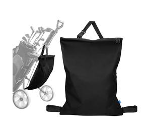 ZEPFJHE Sac de rangement universel pour chariot de golf de grande capacité - Organiseur de chariot de golf - Poussez et tirez - Sac d'extension à l'arrière - Organisateurs portables