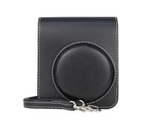 ZEPFJHE Sac de transport en cuir PU pour appareil photo avec sangle réglable - Anti-rayures - Pour 40, Noir , Ensemble de bagages