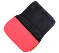 ZEPFJHE Sac pour appareil photo en coton et lin, résistant à l'eau et durable avec doublure en peluche pour étui d'appareil photo G9X G7X, Rouge, Ensemble de bagages