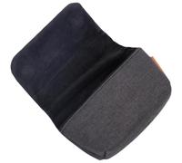 ZEPFJHE Sac pour appareil photo en coton et lin, résistant à l'eau et durable avec doublure en peluche pour étui d'appareil photo G9X G7X, Noir , Ensemble de bagages