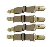 ZEPFJHE Sangles élastiques antidérapantes réglables pour baskets, sandales, pantoufles et sandales avec clip sangles élastiques pour chaussures de sécurité