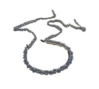 ZEPFJHE Serre-tête élégant avec pampilles en cristal pour mariage, bal, fête