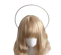 ZEPFJHE Serre-tête gothique pour femme pour marraine