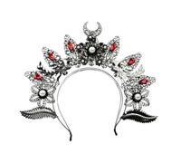 ZEPFJHE Serre-tête halos avec strass pour femme - Diadème - Accessoire de cheveux pour fête de mariage