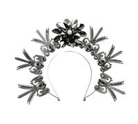 ZEPFJHE Serre-tête halos avec strass pour femme - Diadème - Accessoire de cheveux pour fête de mariage