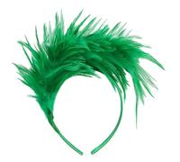 ZEPFJHE Serre-tête plume pour fête de Mardi Gras - Accessoire pour danse et festival de musique