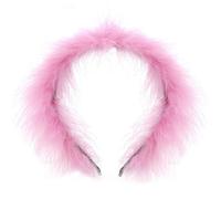 ZEPFJHE Serre-tête pour bal de fin d'année, mariage, accessoires de cheveux en peluche, accessoire de fête, accessoire de photo vintage