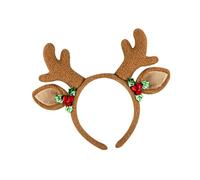 ZEPFJHE Serre-tête pour enfants en corne de cerf de Noël - Accessoire pour cheveux - Pour festival, rassemblements