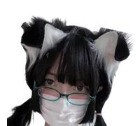 ZEPFJHE Serre-tête réglable unique en fourrure pour fan d'anime et amateurs de mode uniques