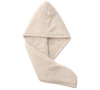 ZEPFJHE Serviette de cheveux en microfibre pour femme à séchage rapide et anti-frisottis - Couleur optionnelle - Séchage rapide - Turban pour femme