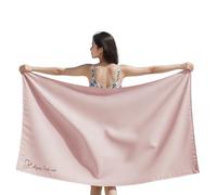 ZEPFJHE Serviette de plage en polyester de qualité supérieure à séchage rapide, idéale pour les exercices de yoga et les activités de plein air, 80 x 160 cm, résistante au sable