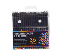 ZEPFJHE Stylo à encre gel multicolore avec pointe d'aiguille de 0,4 mm pour écrire, journal, note