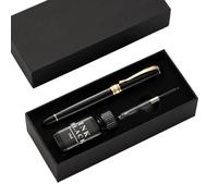 ZEPFJHE Stylo plume de calligraphie 0,7/1,0 mm Coffret cadeau d'écriture Fournitures scolaires pour l'écriture Cadeau Fournitures scolaires