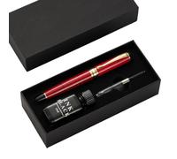 ZEPFJHE Stylo plume de calligraphie 0,7/1,0 mm Coffret cadeau d'écriture Fournitures scolaires pour l'écriture Cadeau Fournitures scolaires