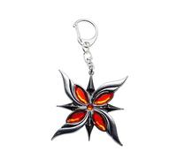ZEPFJHE Superbe porte-clés de serviteur unique en alliage texturé adapté pour un usage quotidien et la collection de breloques en métal, Collier., taille unique