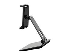 ZEPFJHE Support de fixation pour tablette, téléphone en alliage d'aluminium pour smartphones, liseuses électroniques et consoles de jeu, support pour ordinateur portable et tablette