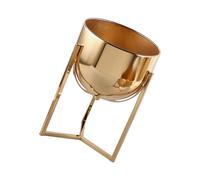 ZEPFJHE Support de plante en fer à plusieurs niveaux avec design peu encombrant pour maximiser les vitrines des plantes dans une petite zone de balcon, convient pour intérieur et extérieur