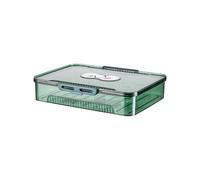 ZEPFJHE Support de raviolis à plusieurs couches avec minuteur de date, boîte de rangement transparente pour cuisine, accessoire pour Wontons et plus encore. Passe au réfrigérateur et au congélateur