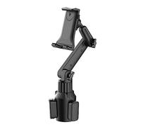 ZEPFJHE Support de tasse d'eau de voiture, support de téléphone portable, support de téléphone portable, tablette, SUV, col de cygne réglable, support de téléphone pour bureau, trépieds, vidéos
