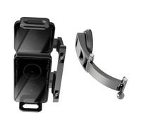 ZEPFJHE Support de téléphone de voiture robuste avec double bobine de transfert d'énergie pour appareils grand écran et modèles d'affichage pliable Support flexible pour appareil de voiture