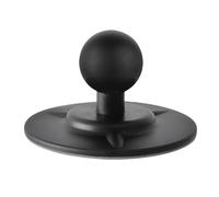 ZEPFJHE Support de téléphone en PVC pour moto avec base en caoutchouc souple de 2,5 cm pour fixation stable