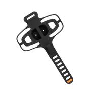 ZEPFJHE Support de téléphone universel en silicone antidérapant pour guidon de vélo résistant aux chocs Sangle de navigation routière Installation rapide Support réglable avec sangle réglable