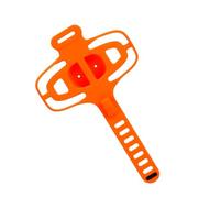 ZEPFJHE Support de téléphone universel en silicone antidérapant pour guidon de vélo résistant aux chocs Sangle de navigation routière Installation rapide Support réglable avec sangle réglable