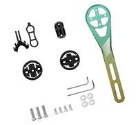 ZEPFJHE Support pour ordinateur de vélo de route réglable à l'avant pour extension de vélo, supports d'éclairage, adaptateurs de base pour vélos