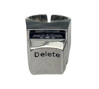 ZEPFJHE Supprime les anneaux de clavier avec des designs élégants dans des finitions brillantes et mates, idéal pour le travail ou les réunions sociales. Design unique, taille unique, Comme décrit