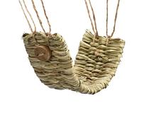 ZEPFJHE Swing D'oiseau Naturel Enrichissement De Perchoir Multi-fonctionnal pour Les Perroquets Canariesd Budget Interactif Swing 'Oiseau