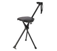 ZEPFJHE Tabouret pliable en alliage d'aluminium avec trépied antidérapant et portable pour l'extérieur