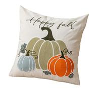 ZEPFJHE Taie d'oreiller en tissu hypoallergénique pour festival, Halloween, sensation confortable, améliore l'atmosphère de vacances