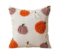 ZEPFJHE Taie d'oreiller en tissu hypoallergénique pour festival, Halloween, sensation confortable, améliore l'atmosphère de vacances