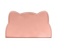 ZEPFJHE Tapis d'alimentation en silicone antidérapant en forme de tête pour animaux de compagnie