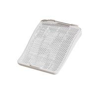 ZEPFJHE Tapis de piège à litière pour chats avec large trou pour réduire les dégâts autour de la zone d'alimentation des animaux de compagnie