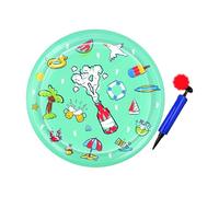 ZEPFJHE Tapis de refroidissement pliable rempli d'eau pour intérieur et extérieur avec PVC épais sûr pour temps chaud