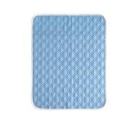 ZEPFJHE Tapis de refroidissement pour chien 120 x 80 cm en polyester doux et robuste pour les journées chaudes, facile à laver et à garder pratique