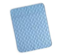 ZEPFJHE Tapis de refroidissement pour chien 120 x 80 cm en polyester doux et robuste pour les journées chaudes, facile à laver et à garder pratique