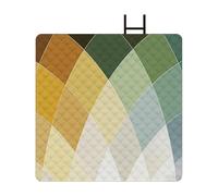 ZEPFJHE Tapis d'extérieur pour terrains humides, camping, plage, yoga, barrière de protection, tapis de jeu