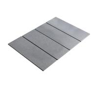 ZEPFJHE Tapis en silicone à séchage rapide pour cuisine, tapis de diatomite souple avec papier de verre et tapis antidérapant pour fruits et légumes