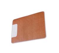 ZEPFJHE Tapis respirant en rotin tissé pour chien et chat Coussin confortable avec option de taille facile à