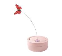 ZEPFJHE Teaser Automatique pour Chat en Forme de Papillon, avec Structure de Chargement USB, Meilleur pour Les Amoureux des Chats