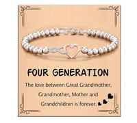 ZEPFJHE Tendance pour femme mettant en valeur les infinities en forme de cœur ornées de cristaux scintillants, tenue décontractée avec accents de diamants, taille unique, Comme décrit