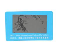 ZEPFJHE Testeur de polarisation pour lunettes de soleil, outil pour l ' assurance qualité, carte de pour lunettes de soleil