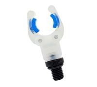 ZEPFJHE Tête de Repose-Canne pour la pêche de Nuit et à Terre, Fourche Lumineuse en Forme de V avec Base filetée et Coussinets Souples pour Les pêcheurs