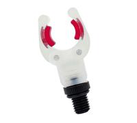 ZEPFJHE Tête de Repose-Canne pour la pêche de Nuit et à Terre, Fourche Lumineuse en Forme de V avec Base filetée et Coussinets Souples pour Les pêcheurs