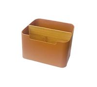 ZEPFJHE Texture Bamboos Moderne Boîte De Rangement Bureau En Plastique Organisateurs Multi-compartiments Pour Les Accessoires Papeterie Home Office Utiliser Les Organisateurs En Plastique